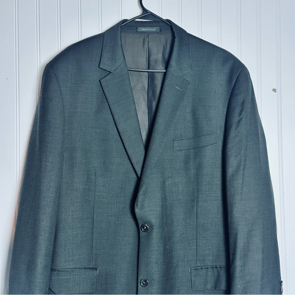 Michael Kors 100% Wool Blazer Suit 44 R business Office Work - Picture 3 of 10